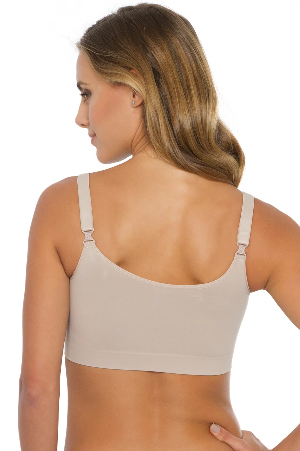 Front Closure Bust Support Back and Sides Fat Smoothing Bra - Image 3