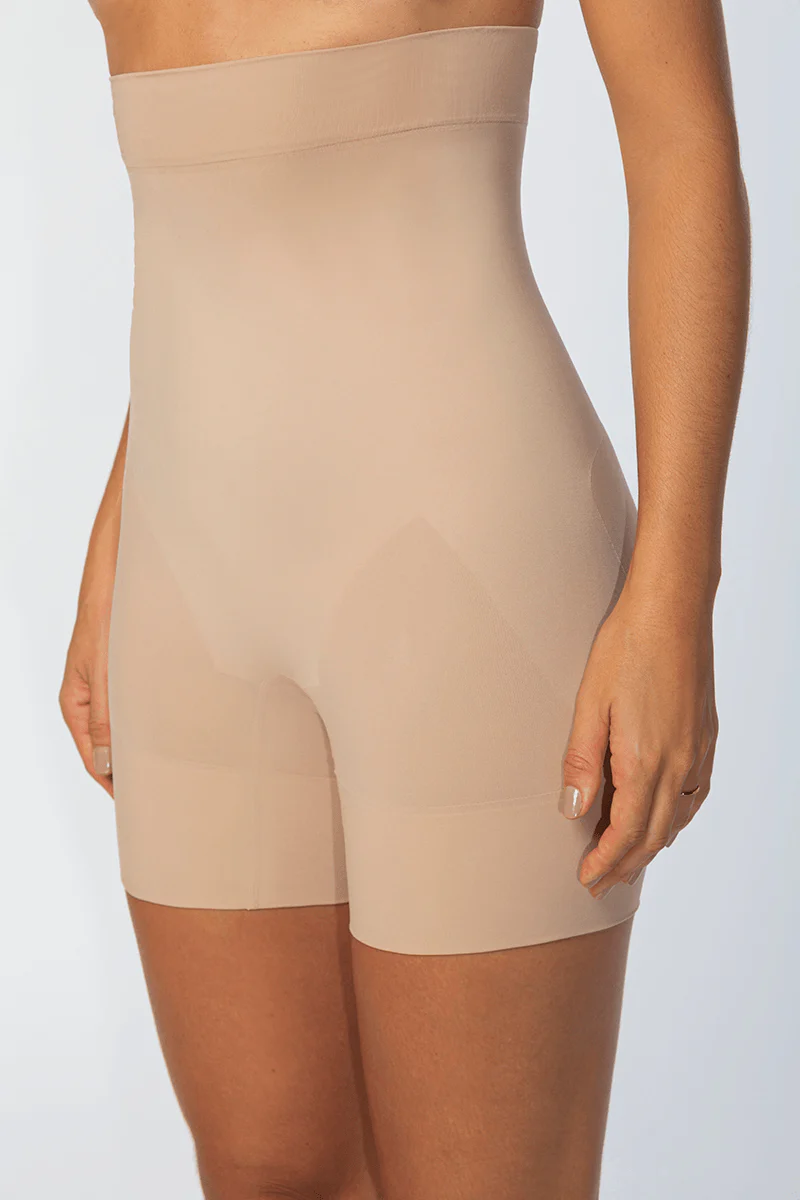 Laser Cut High Waist Abdomen Control Boxer - Image 4