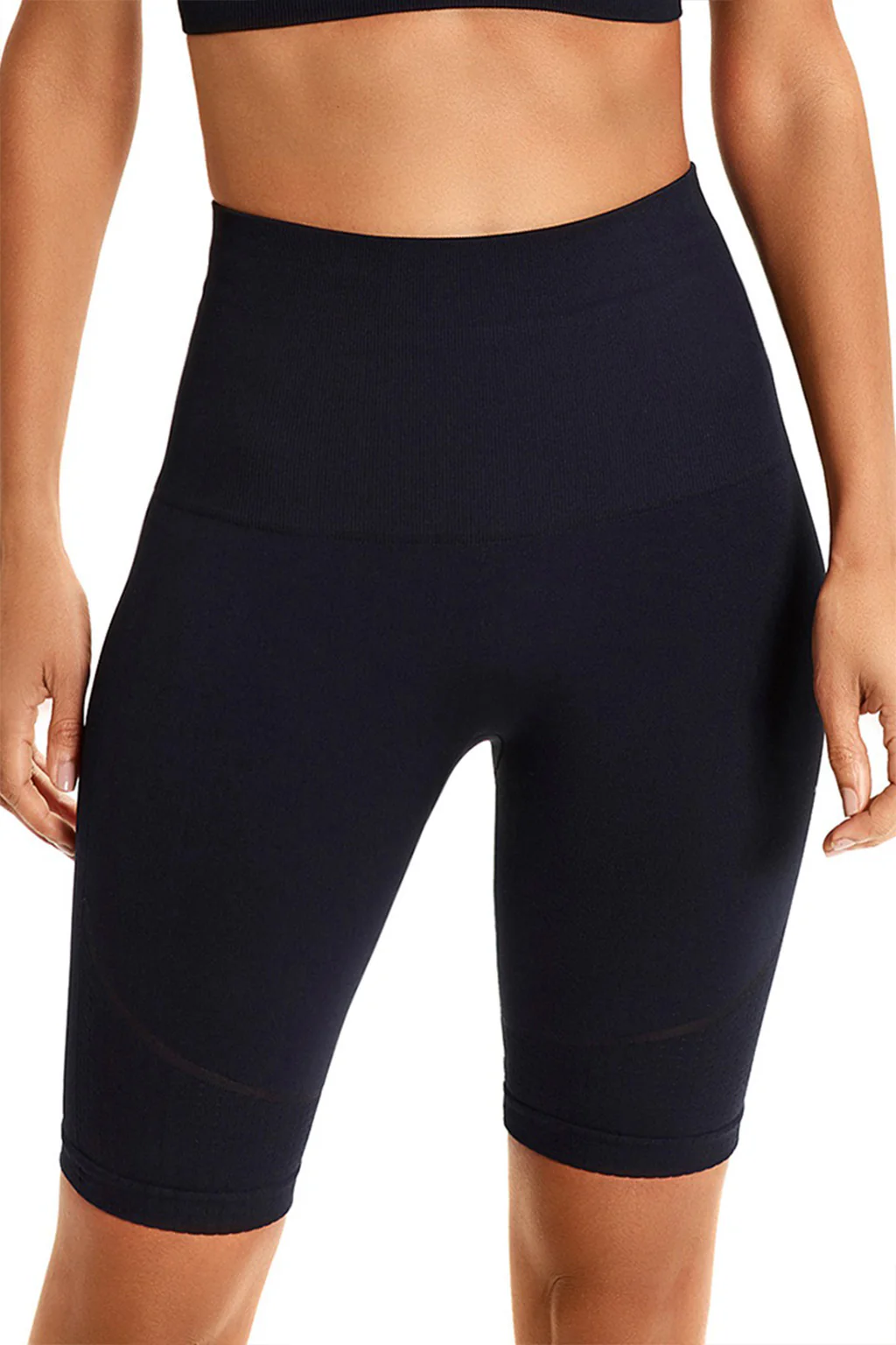 High Double Waist Core Support Sports Bermuda - Image 7