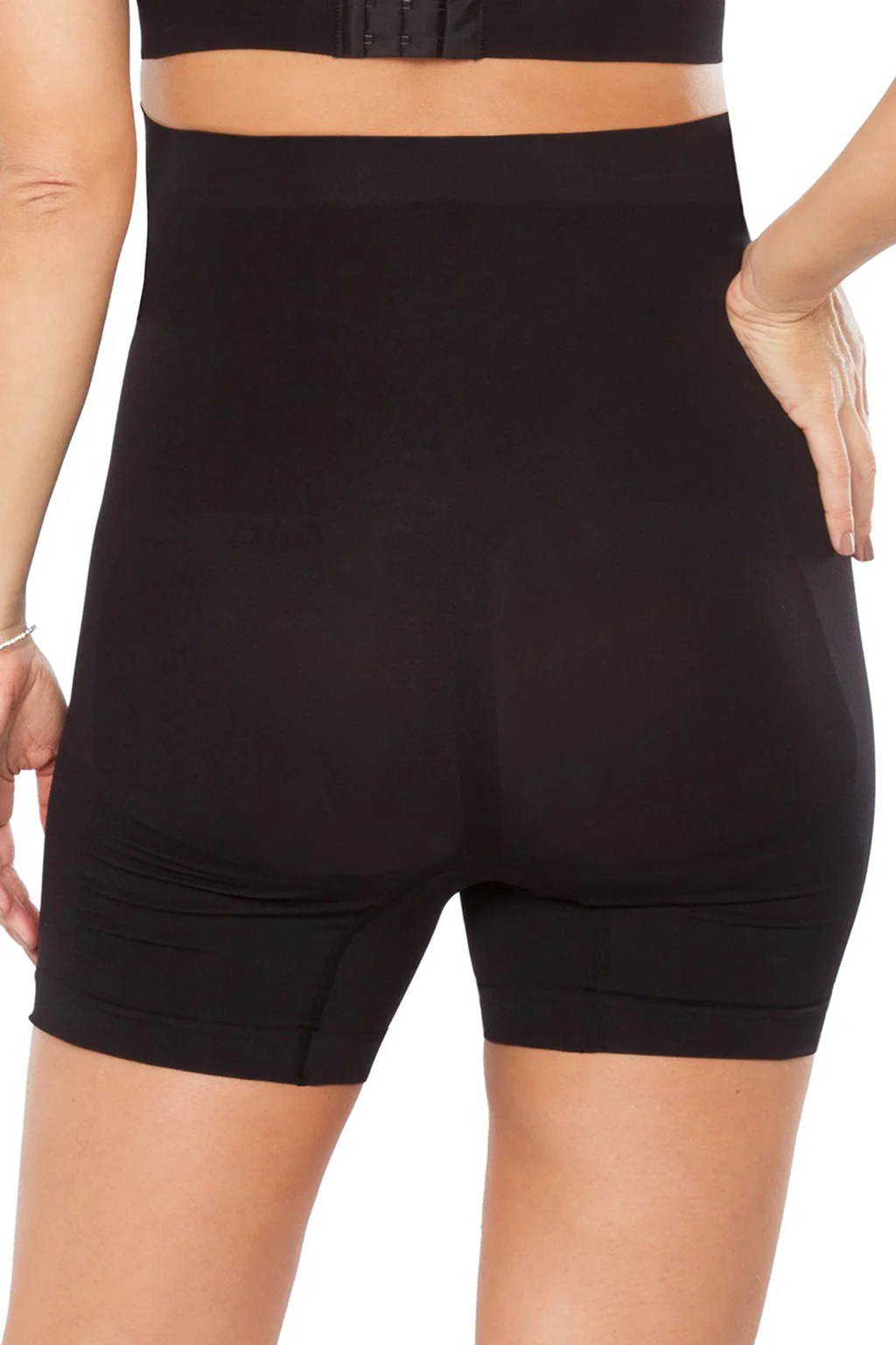 Seamless High Waist Abdomen and Back Support Pregnancy Bermuda - Image 8