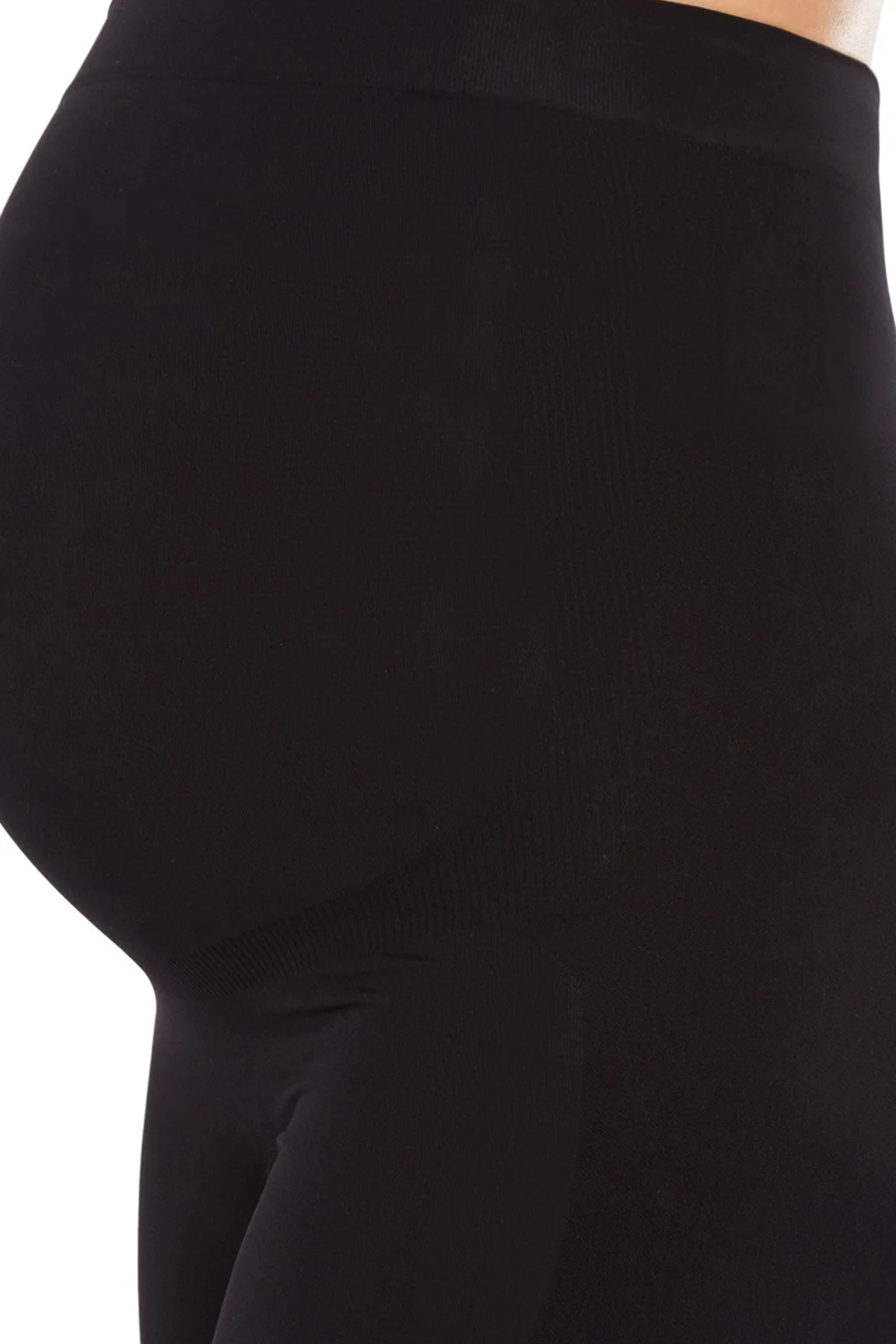 Seamless High Waist Abdomen and Back Support Pregnancy Bermuda - Image 9