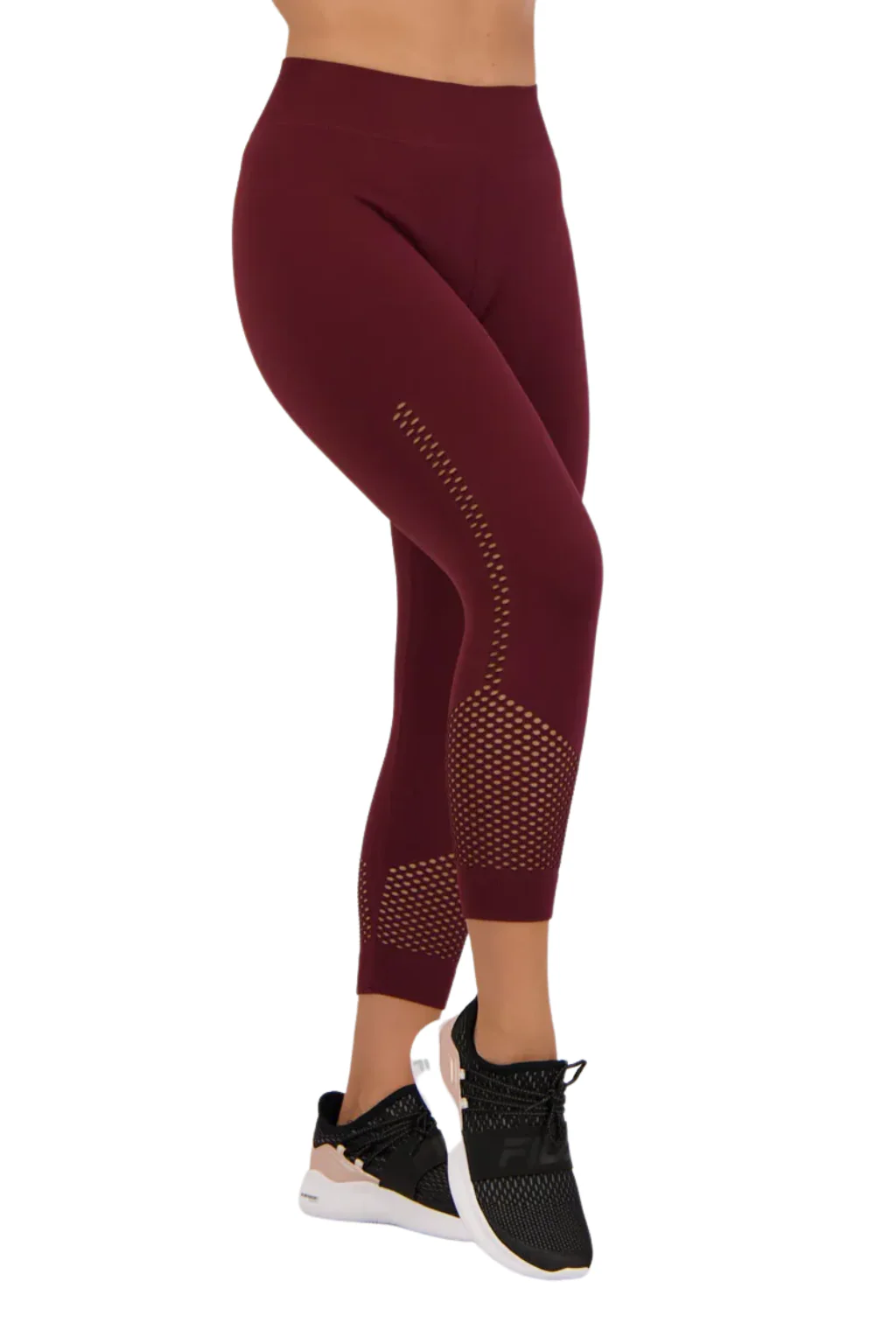 Seamless Body Support and Modeling Sports Capri - Image 6