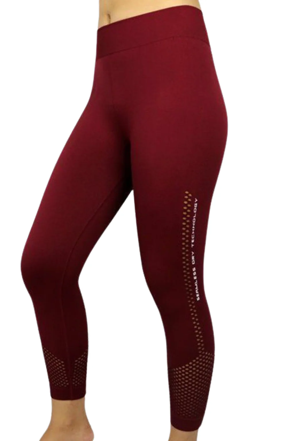 Seamless Body Support and Modeling Sports Capri - Image 9