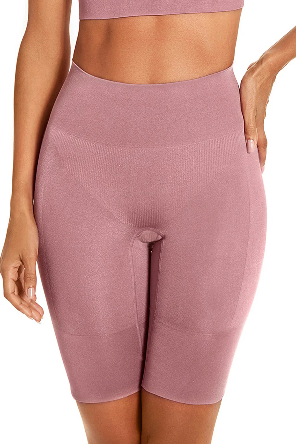 Make Up Skin Double Waist Thigh Slimming Bermuda - Image 20