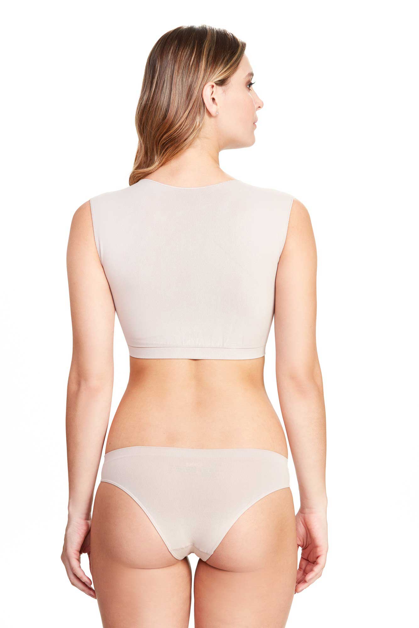 Aesthetic Compression Front Closure Breast and Back Support Breast Shaper - Image 4