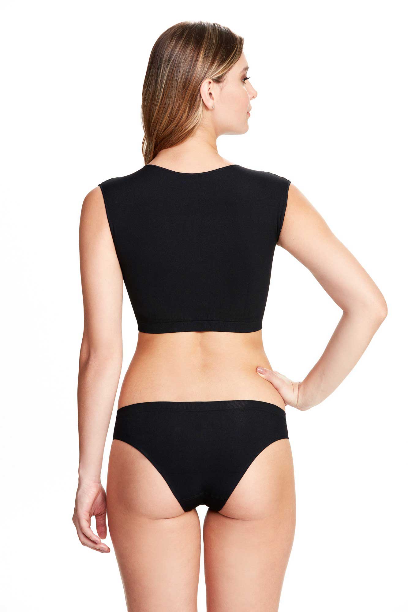 Aesthetic Compression Front Closure Breast and Back Support Breast Shaper - Image 5
