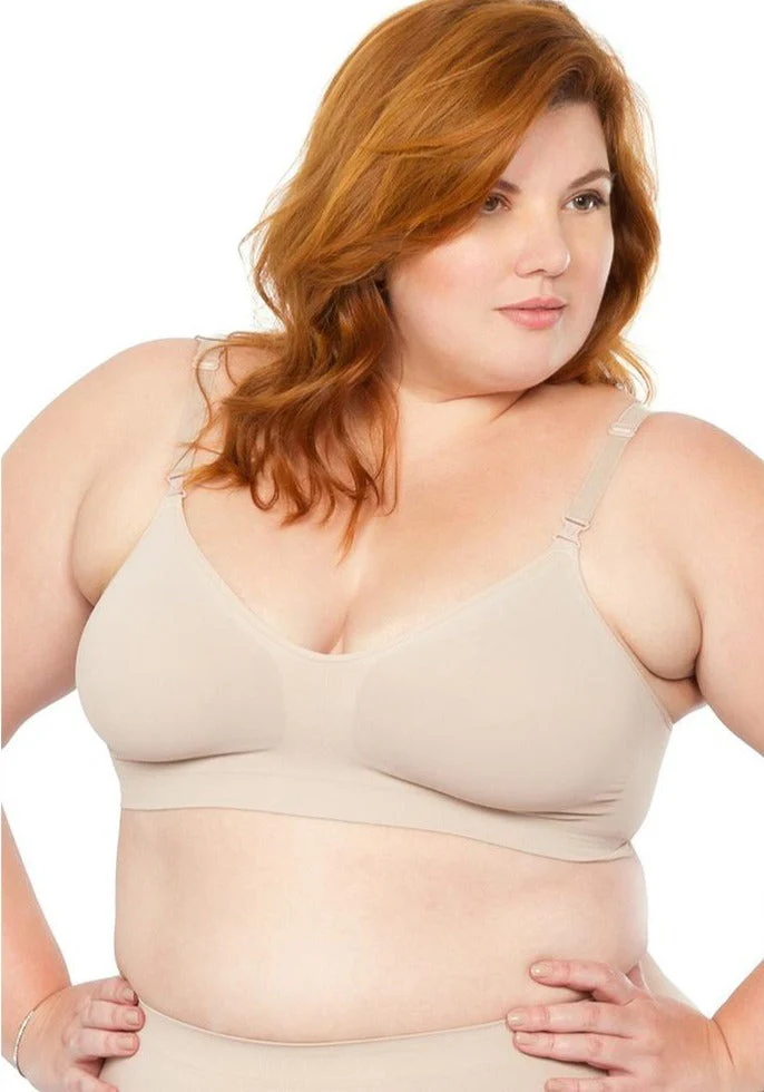Control Double Fabric Seamless Breast Shaper - Image 13