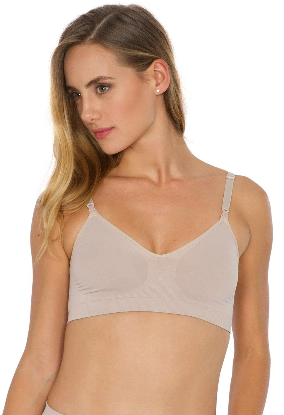 Control Double Fabric Seamless Breast Shaper - Image 4