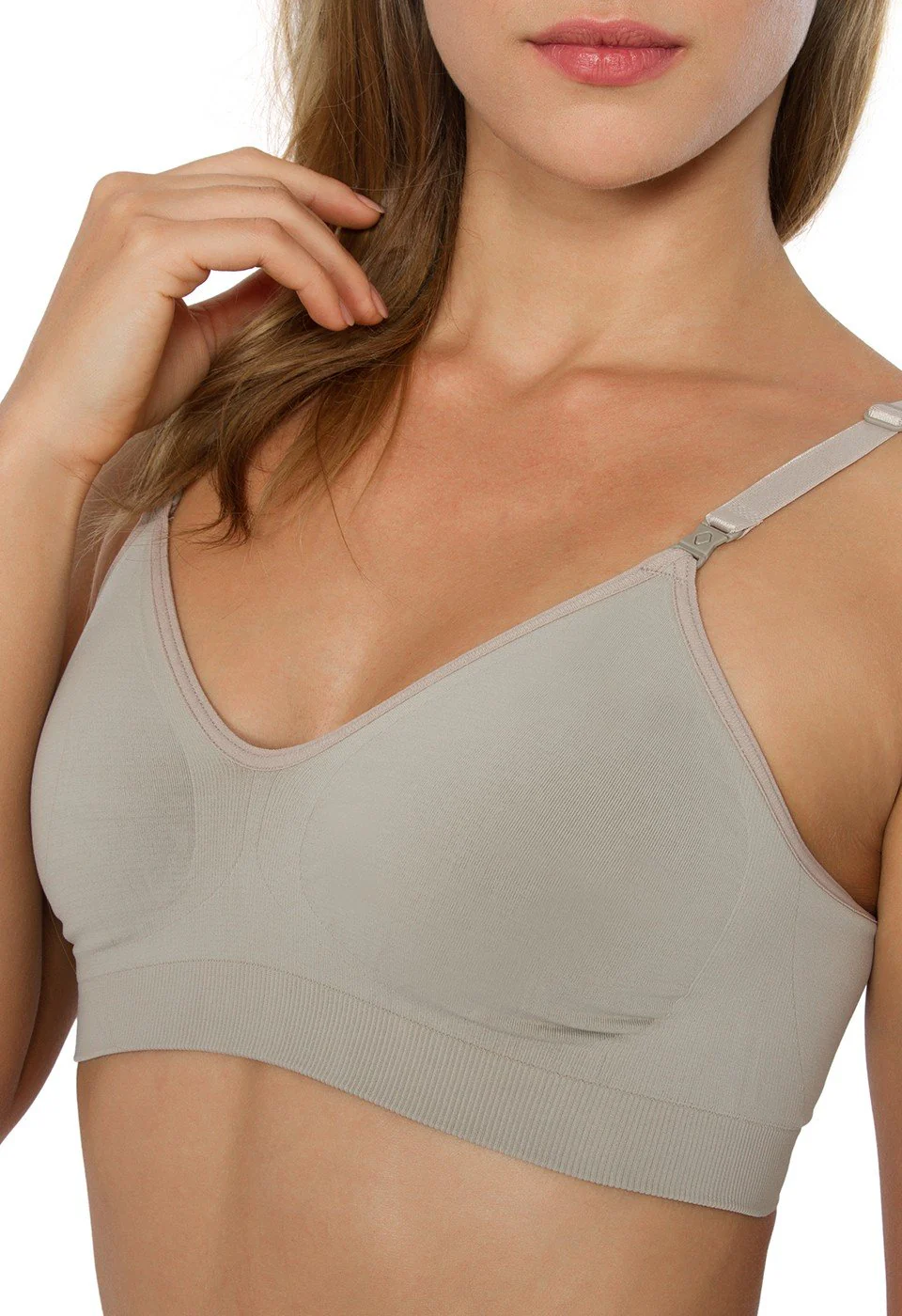 Control Double Fabric Seamless Breast Shaper - Image 7