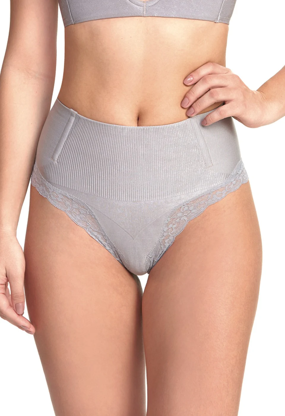 Shades Lower Abdomen Control Double Waist Panty - Image 4
