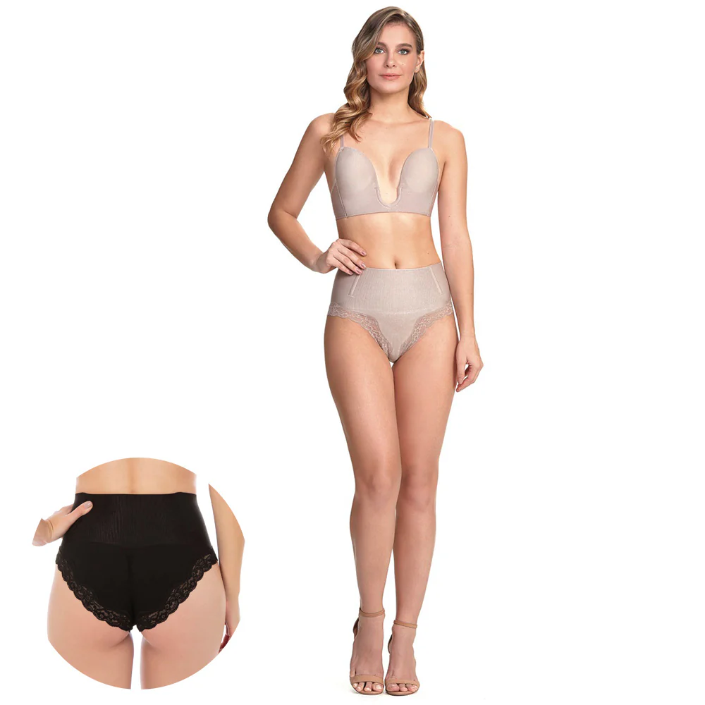 Shades Lower Abdomen Control Double Waist Panty - Image 8