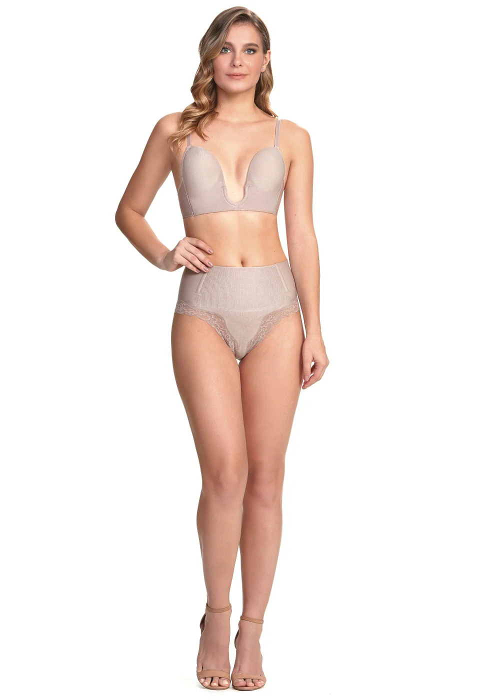 Shades Lower Abdomen Control Double Waist Panty - Image 9