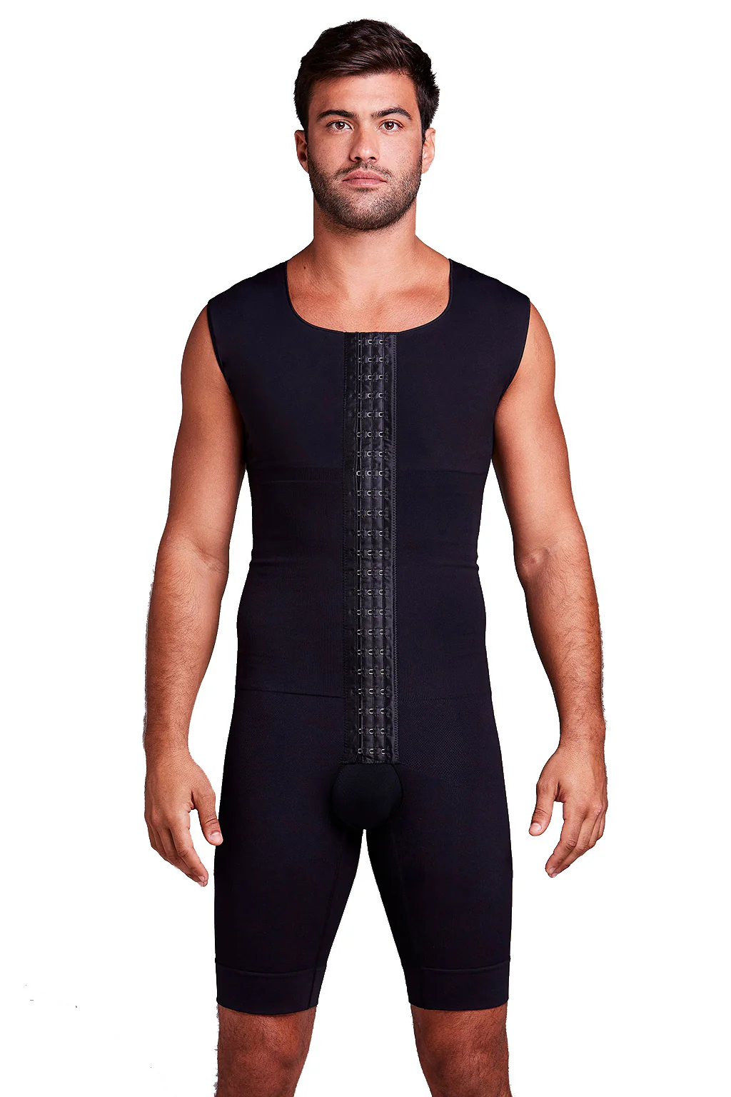 Aesthetic Compression Abdomen Control and Back Support Men Jumpsuit - Image 3