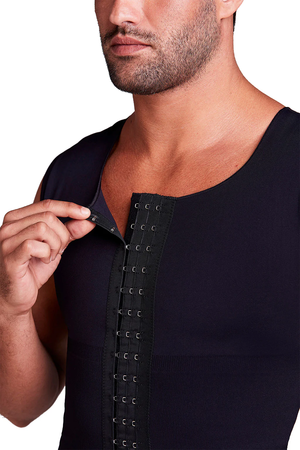 Aesthetic Compression Abdomen Control and Back Support Men Jumpsuit - Image 7