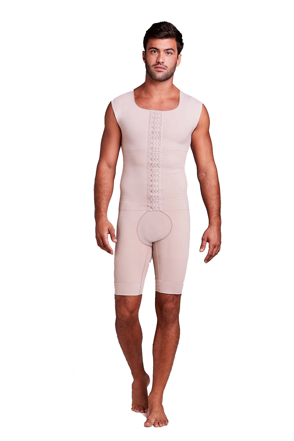 Aesthetic Compression Abdomen Control and Back Support Men Jumpsuit - Image 8