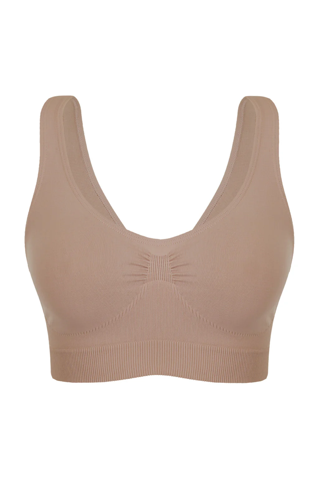Seamless Bust Support Back Fat Smoothing Bra - Image 11