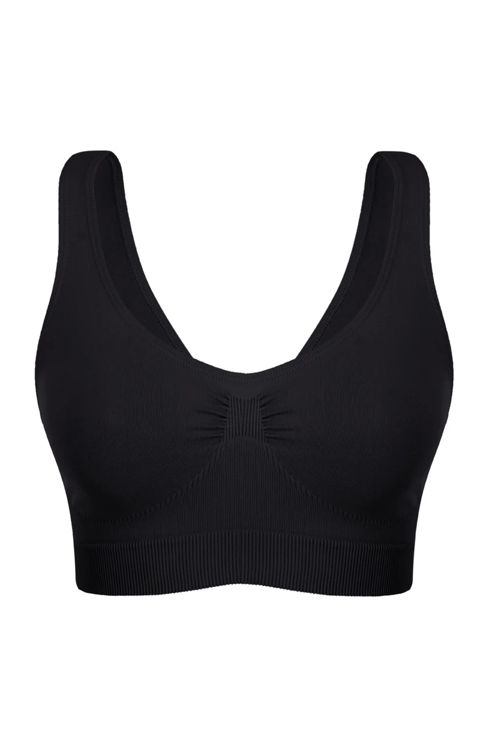 Seamless Bust Support Back Fat Smoothing Bra - Image 19