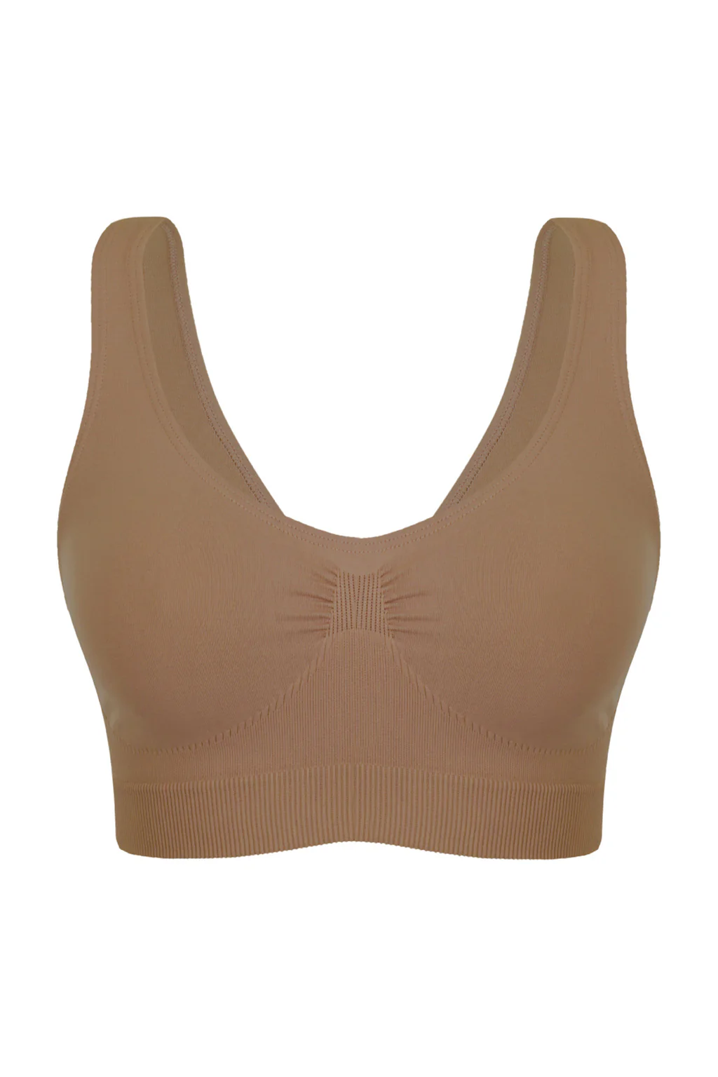 Seamless Bust Support Back Fat Smoothing Bra - Image 20