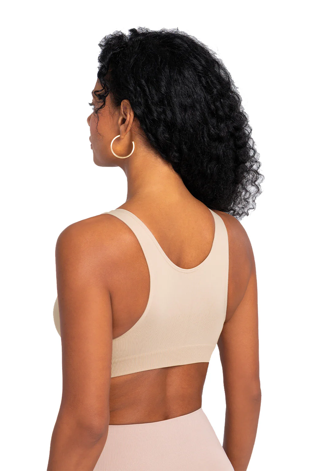 Seamless Bust Support Back Fat Smoothing Bra - Image 3