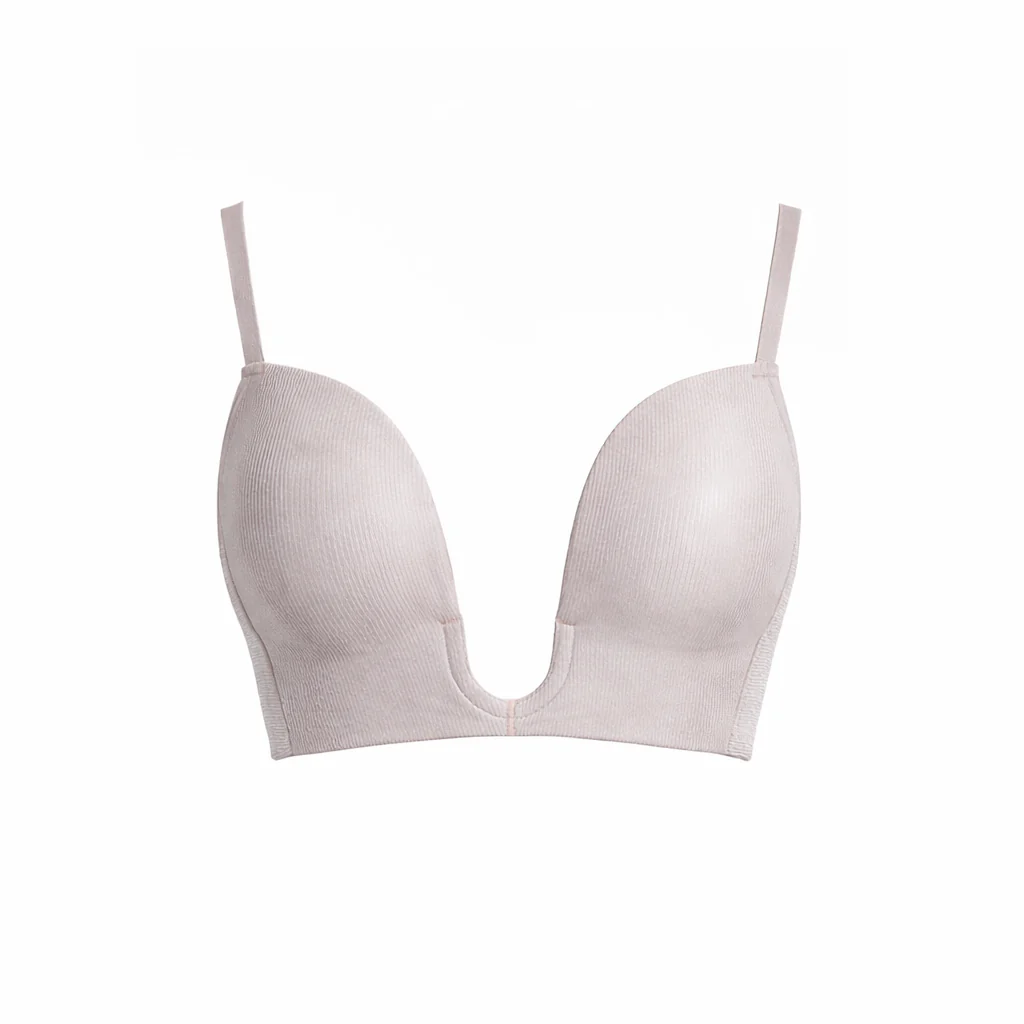 Shades Bust Enhancement Padded Deep Neck Bra - Image 11