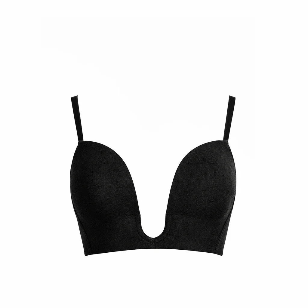 Shades Bust Enhancement Padded Deep Neck Bra - Image 9