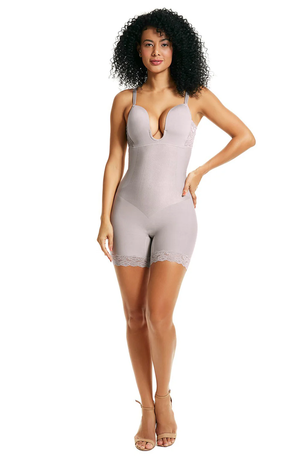 Shades Abdomen and Waist Control Deep Neck Full Body - Image 13