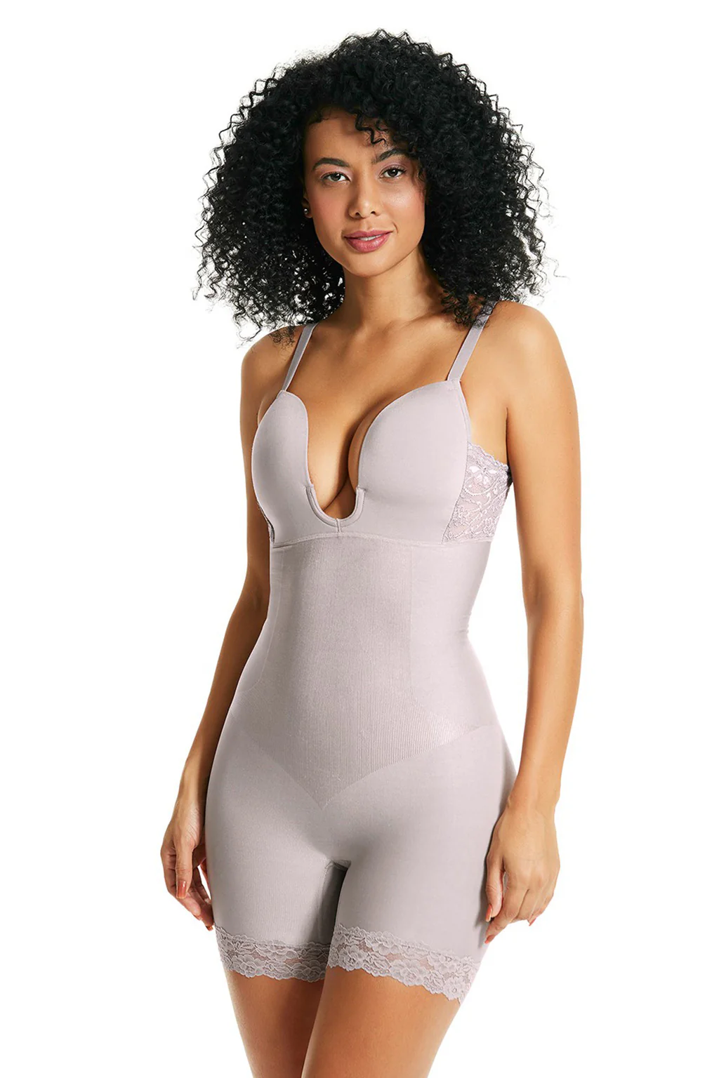 Shades Abdomen and Waist Control Deep Neck Full Body - Image 14