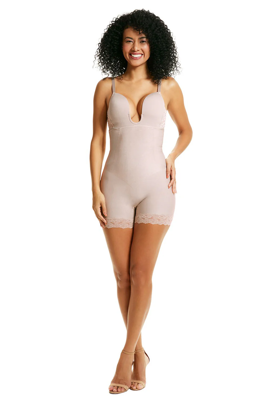 Shades Abdomen and Waist Control Deep Neck Full Body - Image 7