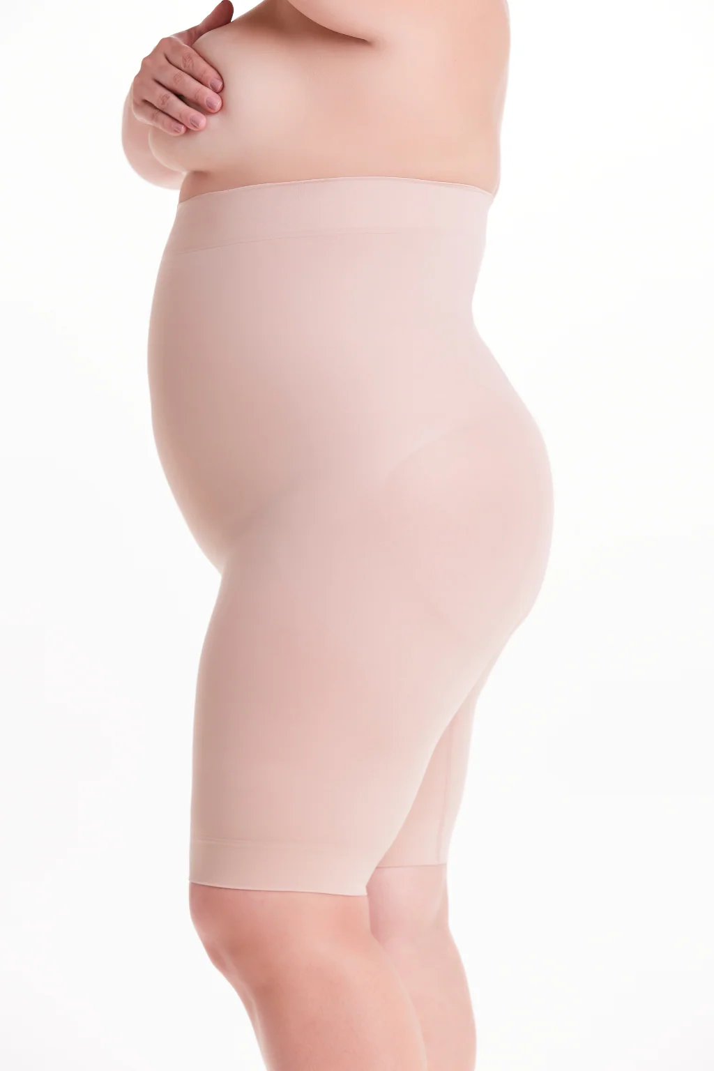 Skin Compression High Waist Abdomen Control Bermuda - Image 4
