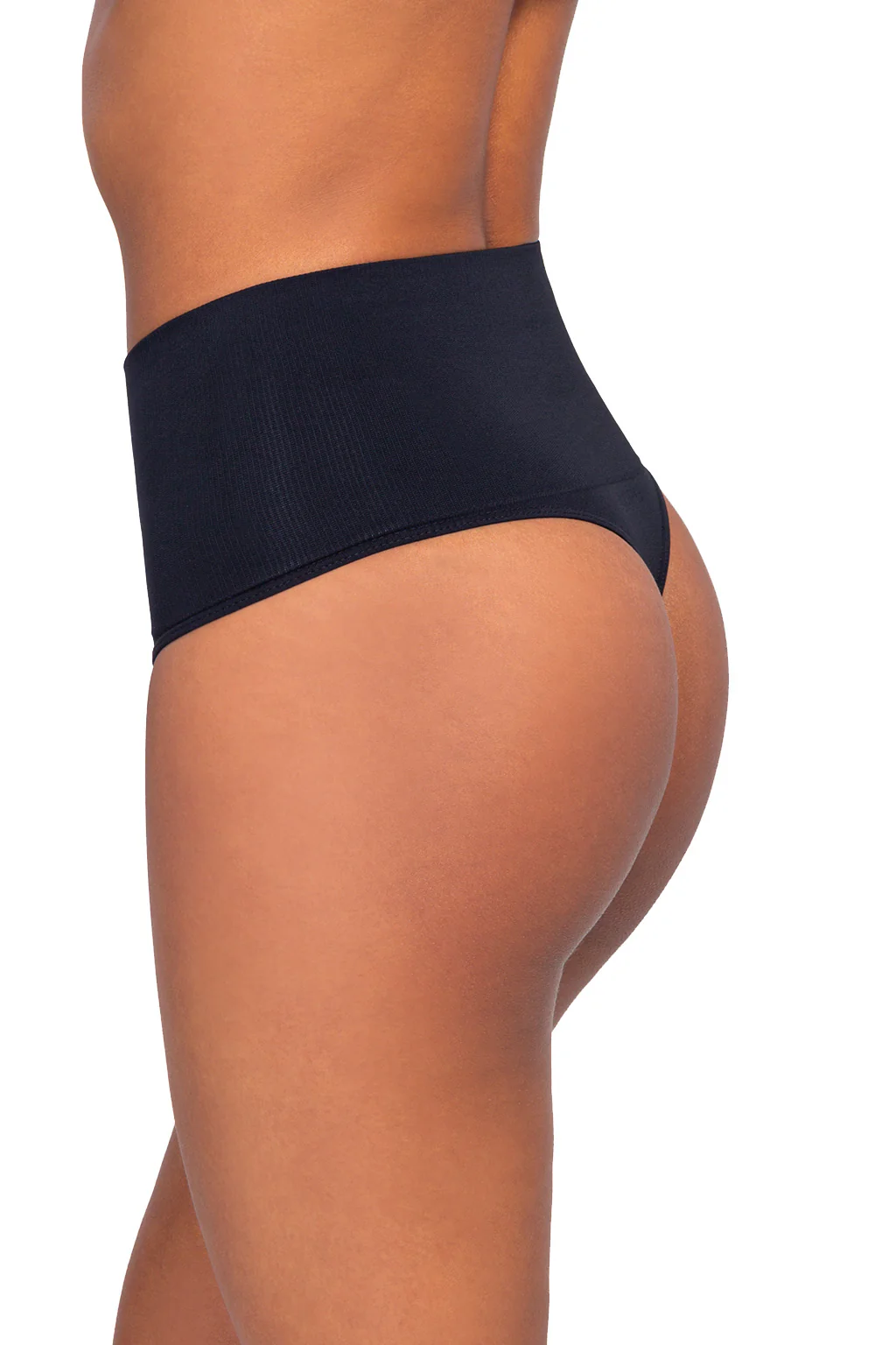 Seamless Lower Abdomen Control Daily Comfort Thong - Image 4