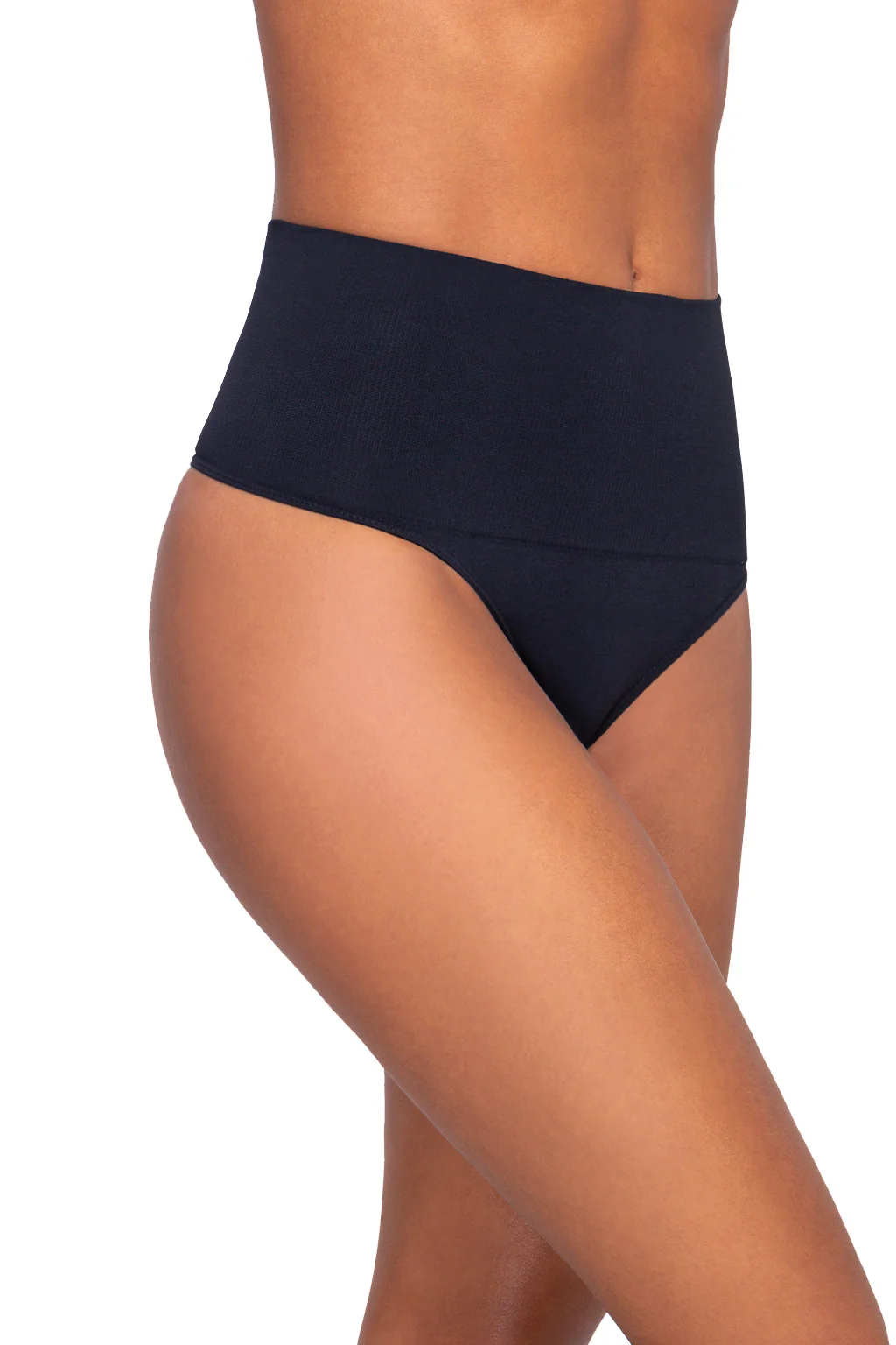 Seamless Lower Abdomen Control Daily Comfort Thong - Image 5
