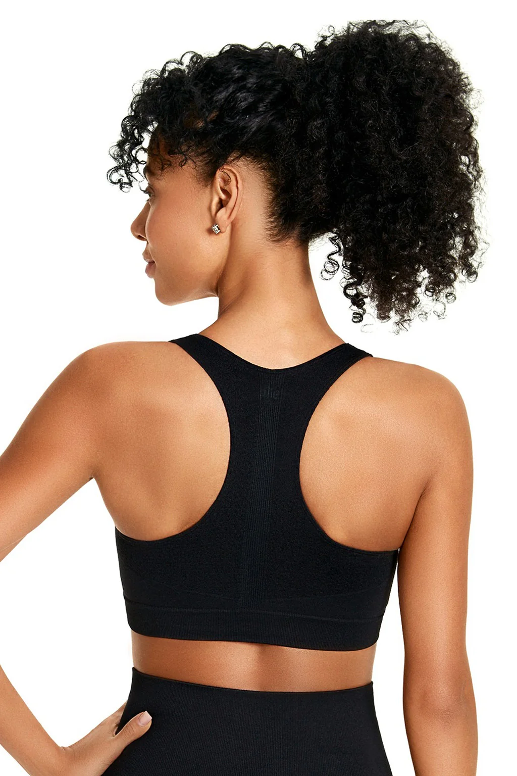 Comfortable Support Breathable Swimmer Design Sports Bra - Image 10