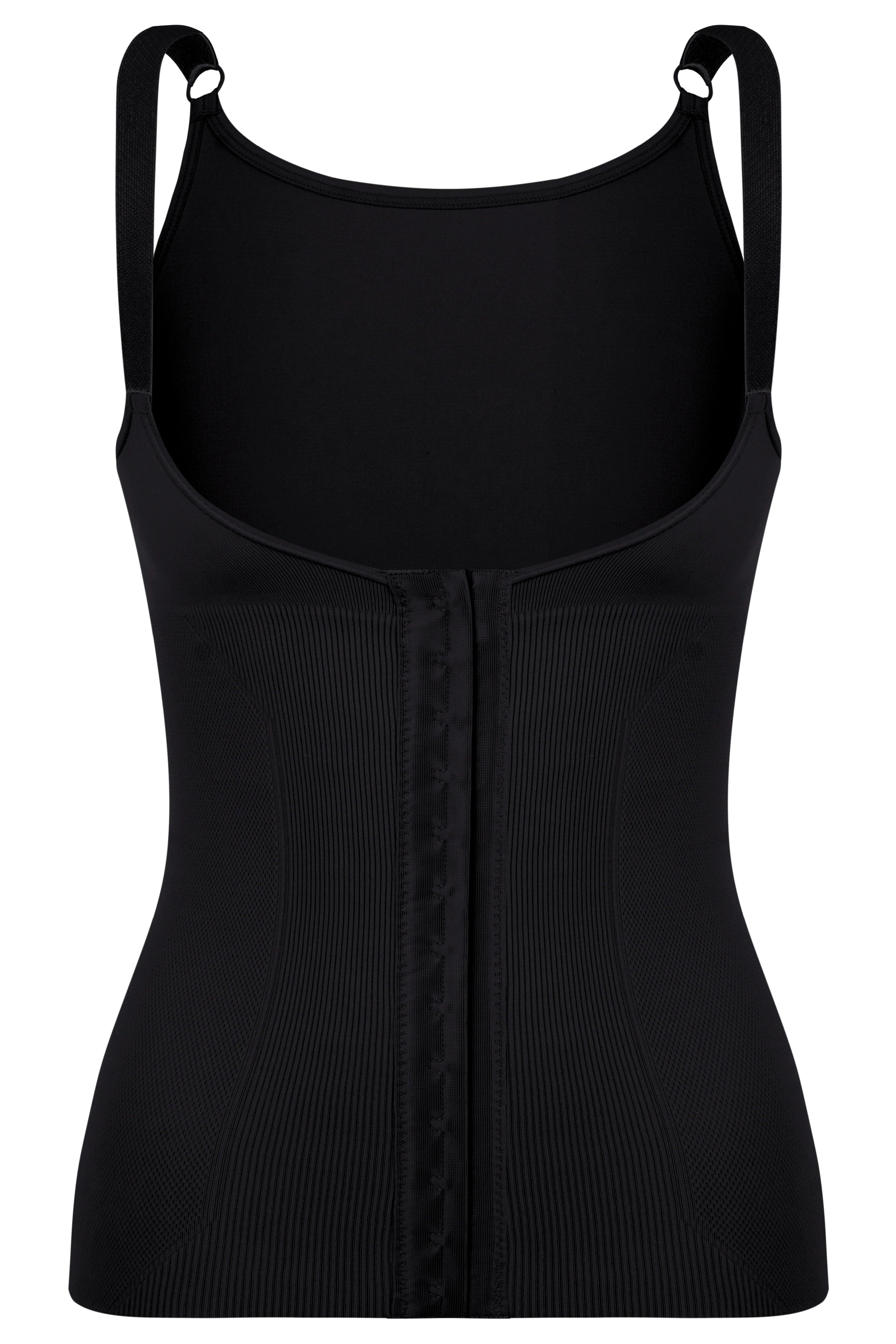 Microfiber Shoulder Straps Back Support Waist and Abdomen Control Corset - Image 11