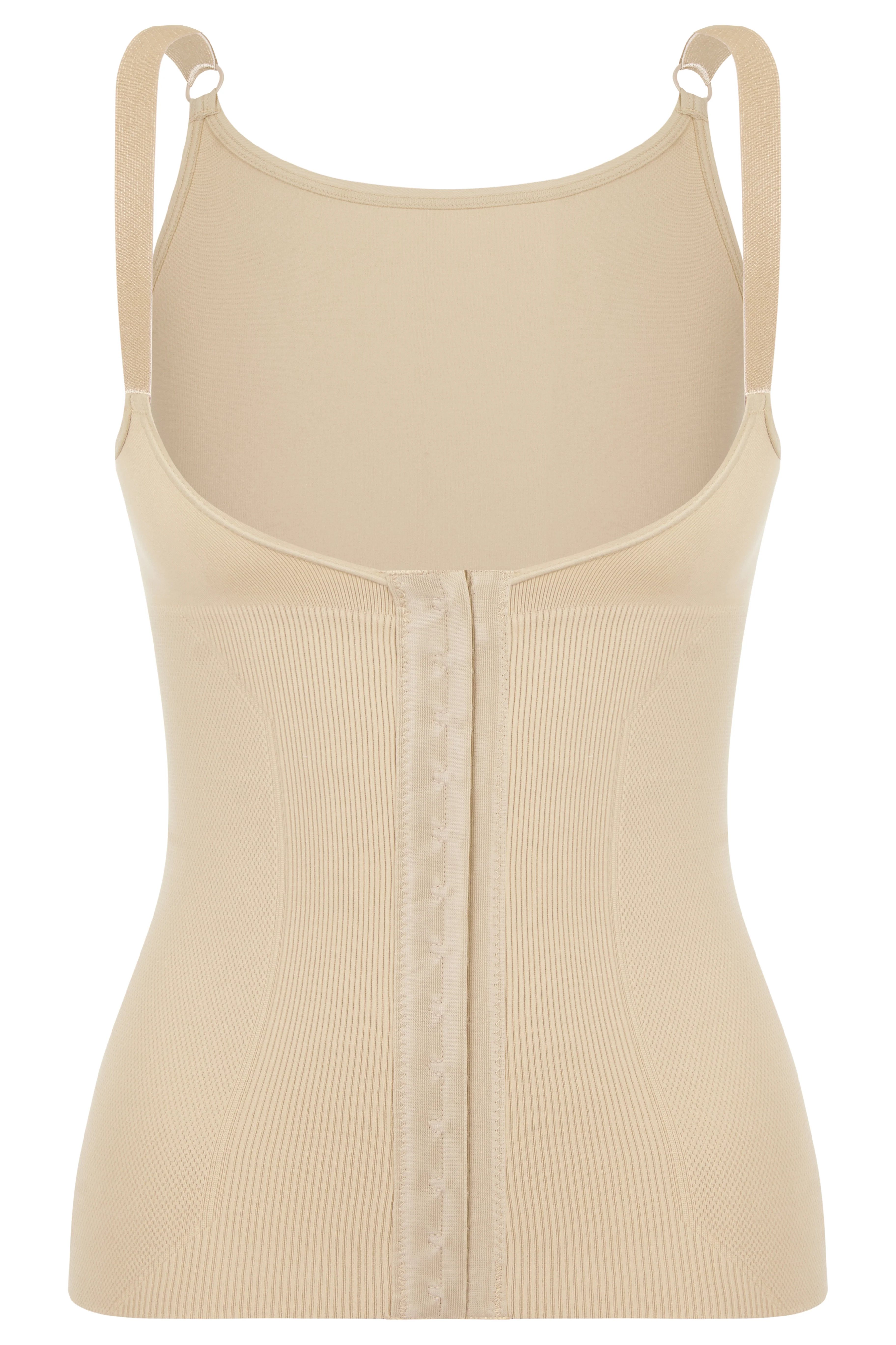 Microfiber Shoulder Straps Back Support Waist and Abdomen Control Corset - Image 9